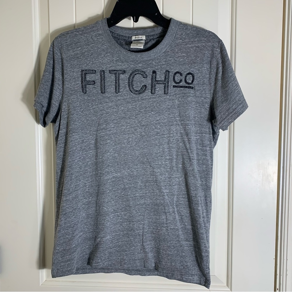 Abercrombie & Fitch Heather Gray Men's Muscle Tee Size Small